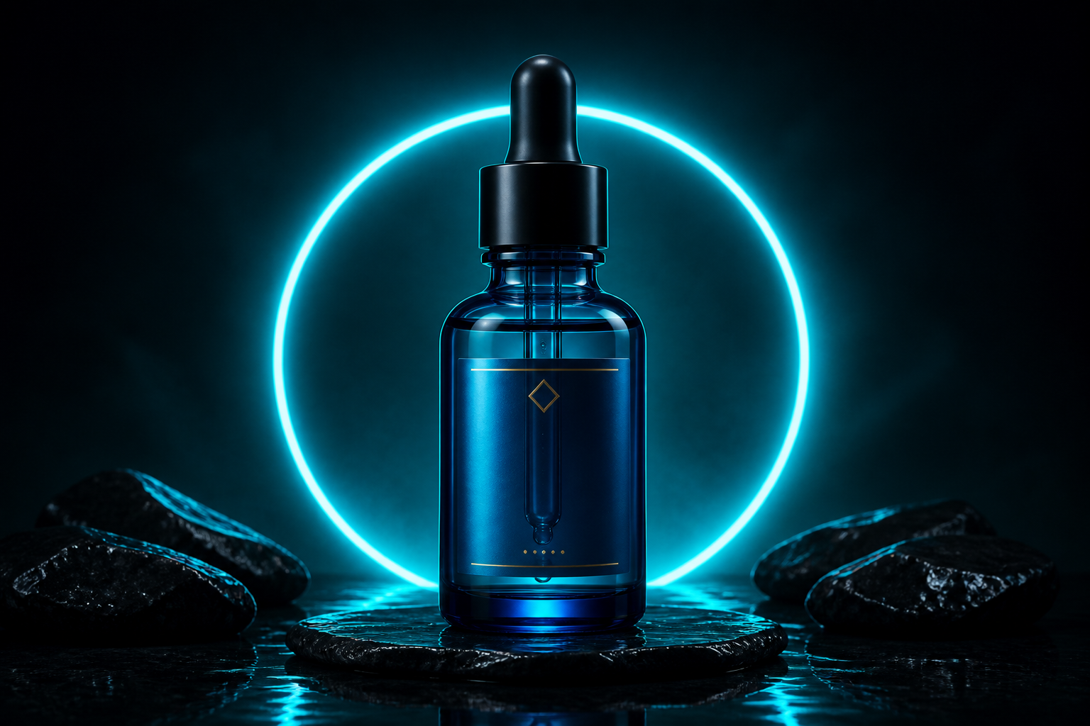 Dropper bottle mockup